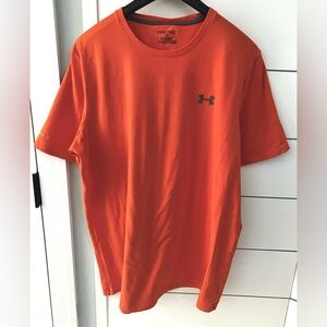 Under Armour Men's Vibrant Orange Short Sleeve Performance Shirt